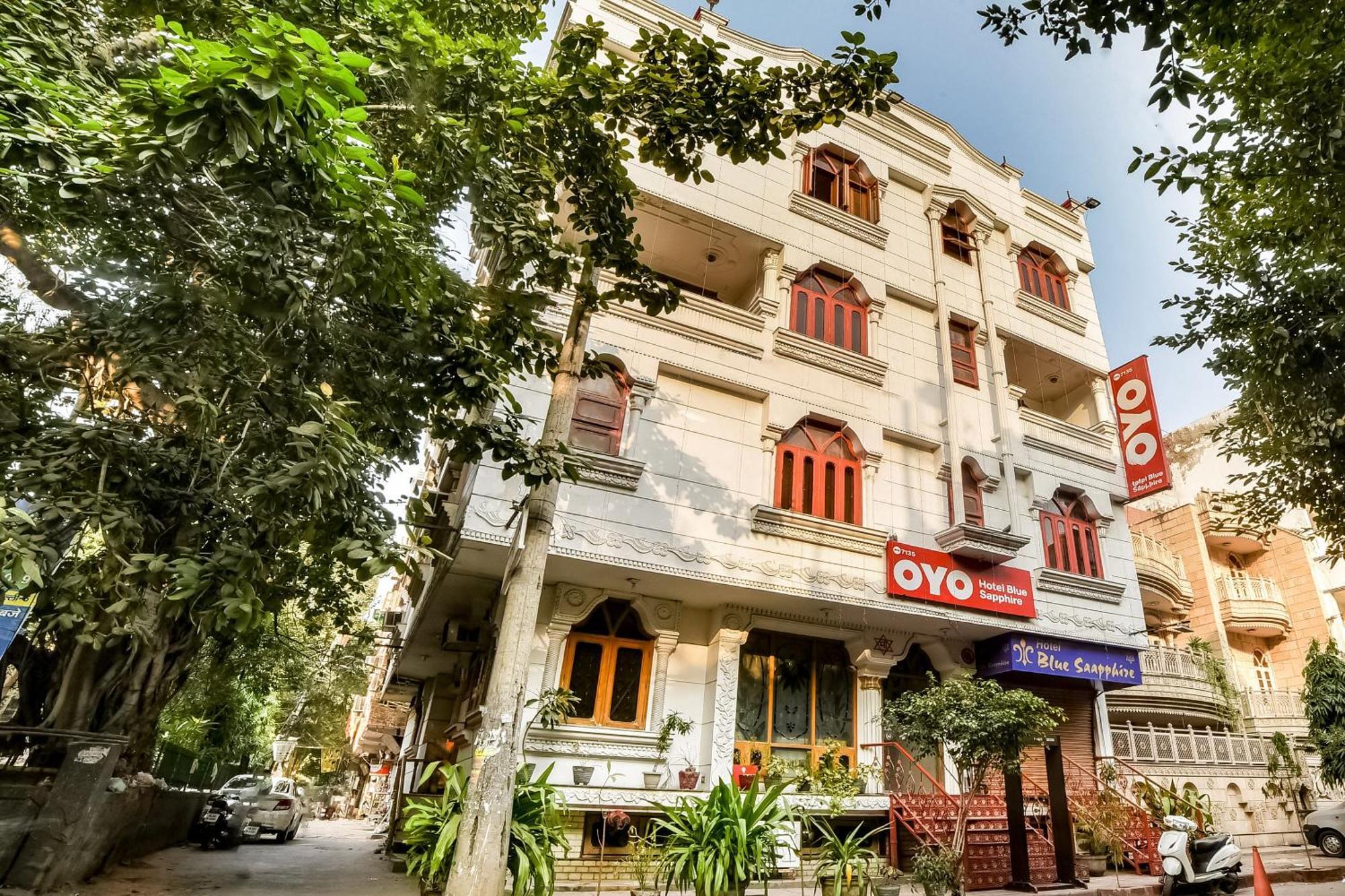 Capital O 7135 Hotel Blue Sapphire New Delhi Eksteriør billede