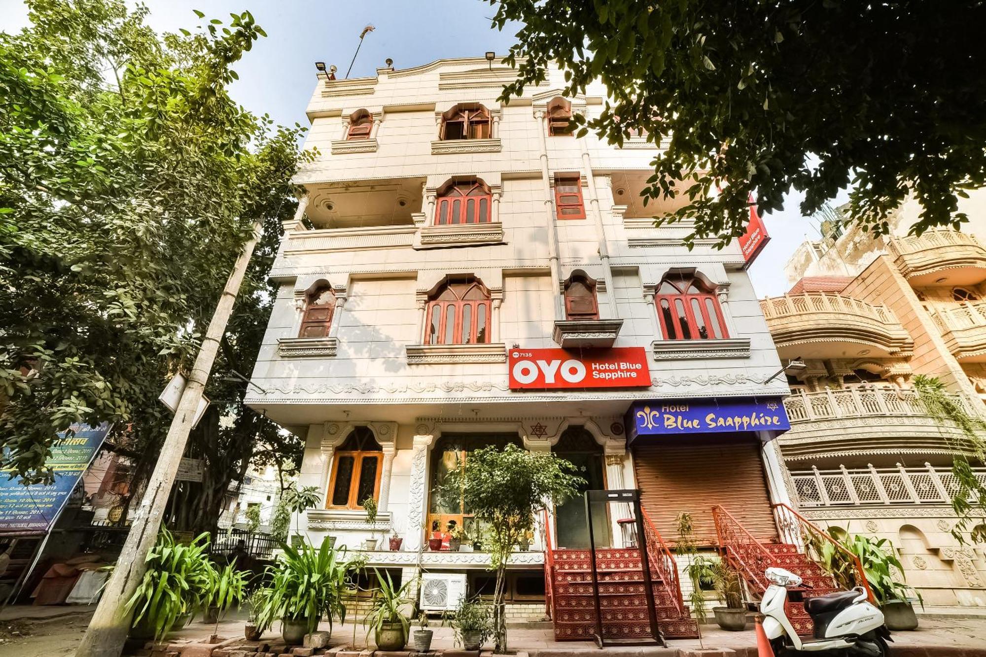 Capital O 7135 Hotel Blue Sapphire New Delhi Eksteriør billede